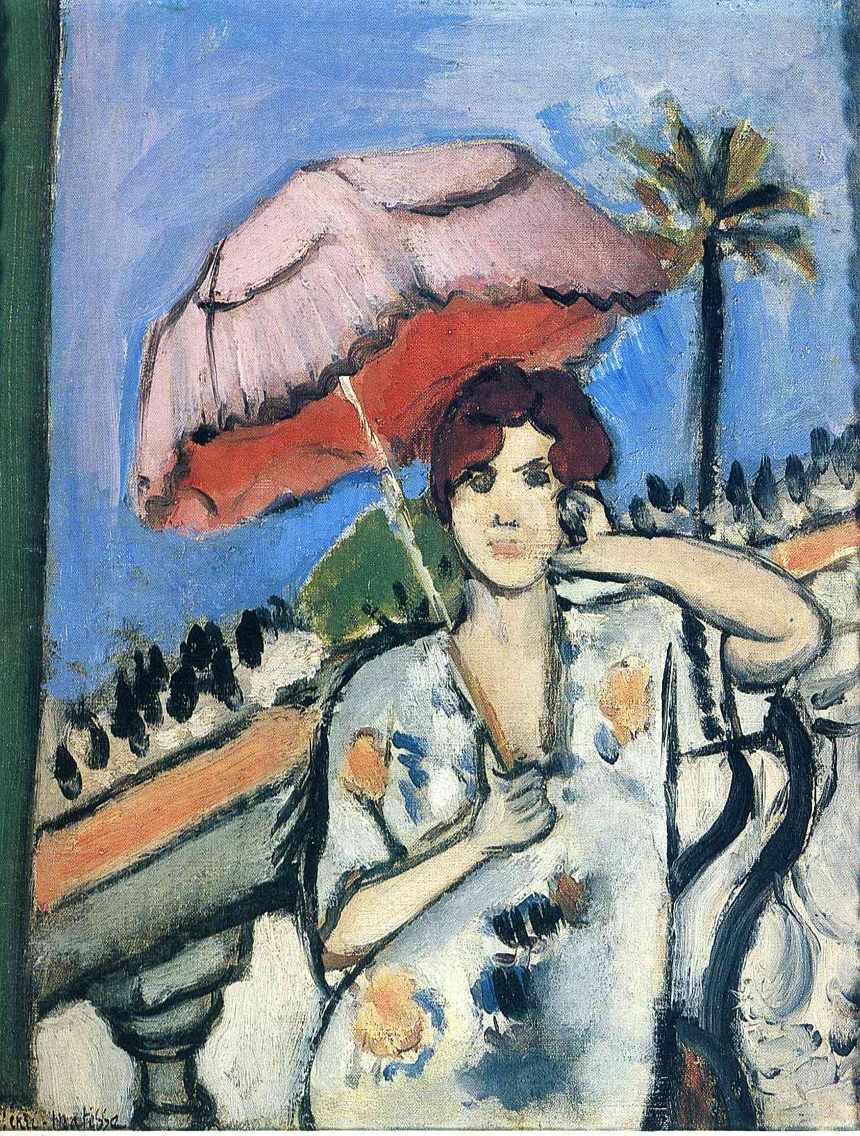 Henri Matisse - Woman with Umbrella 1920